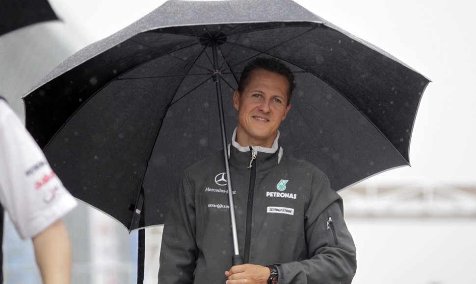 Michaelis Schumacheris 2010-ųjų spalį