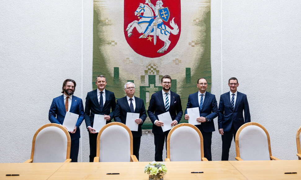 Strateginės svarbos ketinimų protokolo su &bdquo;ORLEN Lietuva&ldquo; pasira&scaron;ymas