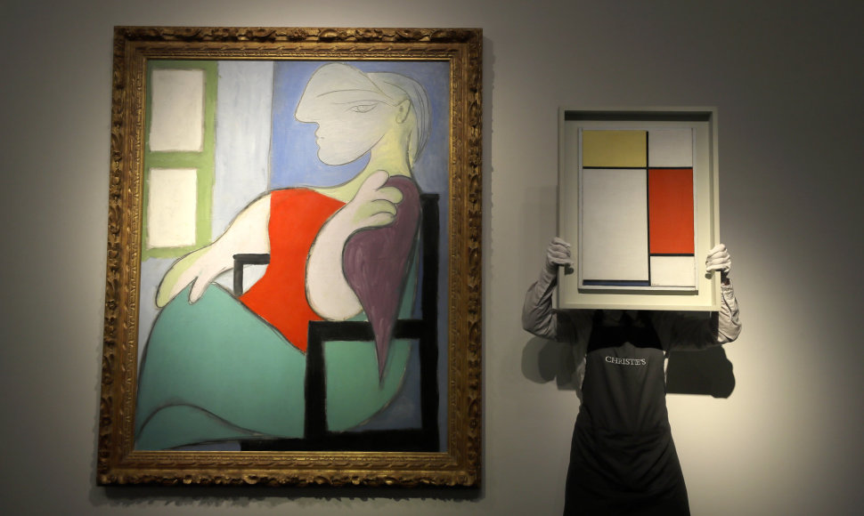Pablo Picasso meilužės ir mūzos Marie-Therese Walter portretas „Moteris, sėdinti prie lango“ 