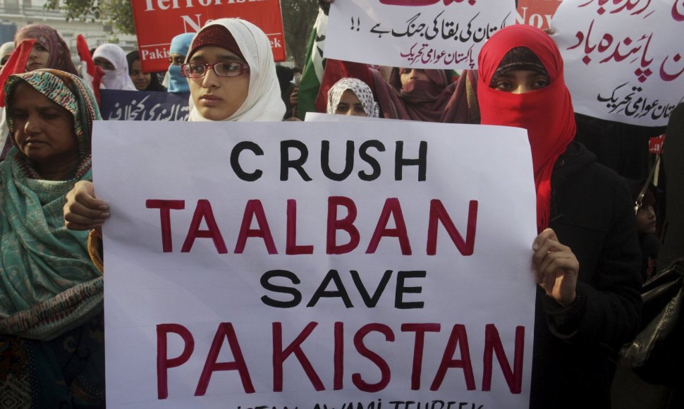 Protestas prieš Talibaną Pakistane
