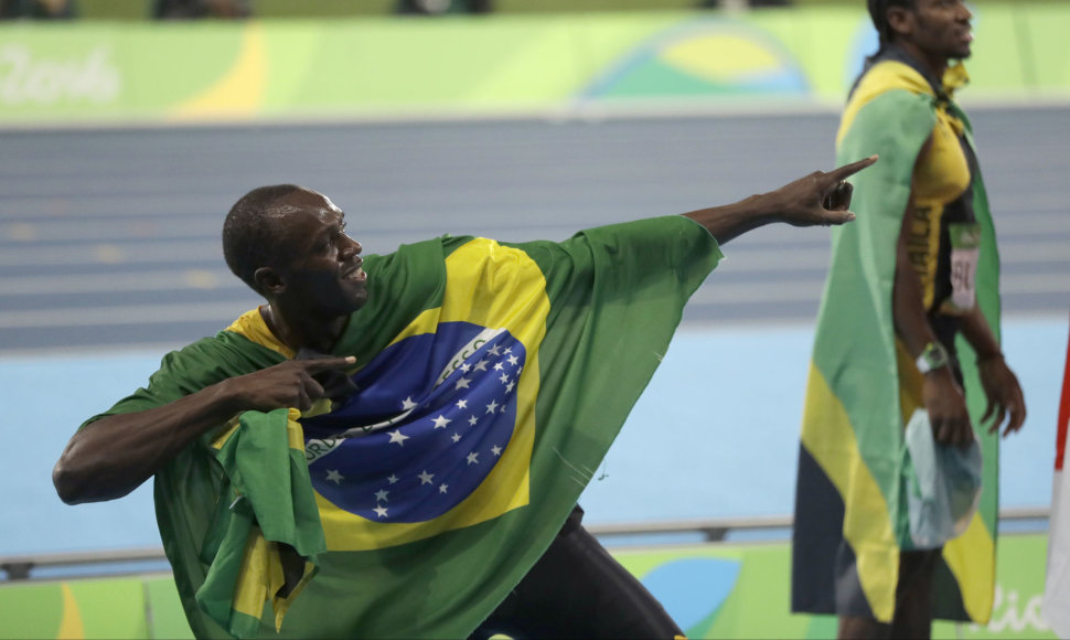 Tobula Usaino Bolto pabaiga: iškovotas ir devintas medalis