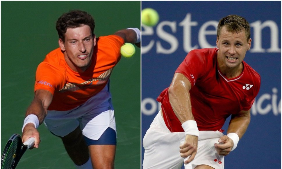 Ričardas Berankis nusileido ispanui Pablo Carreno-Bustai.