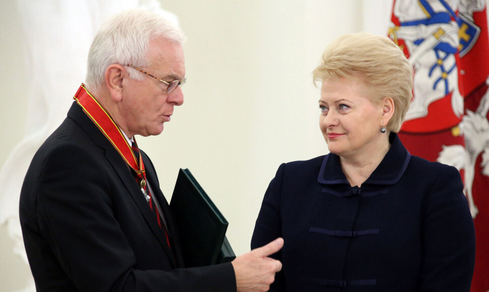 Hans-Gertas Hermannas Poeteringas ir Dalia Grybauskaitė