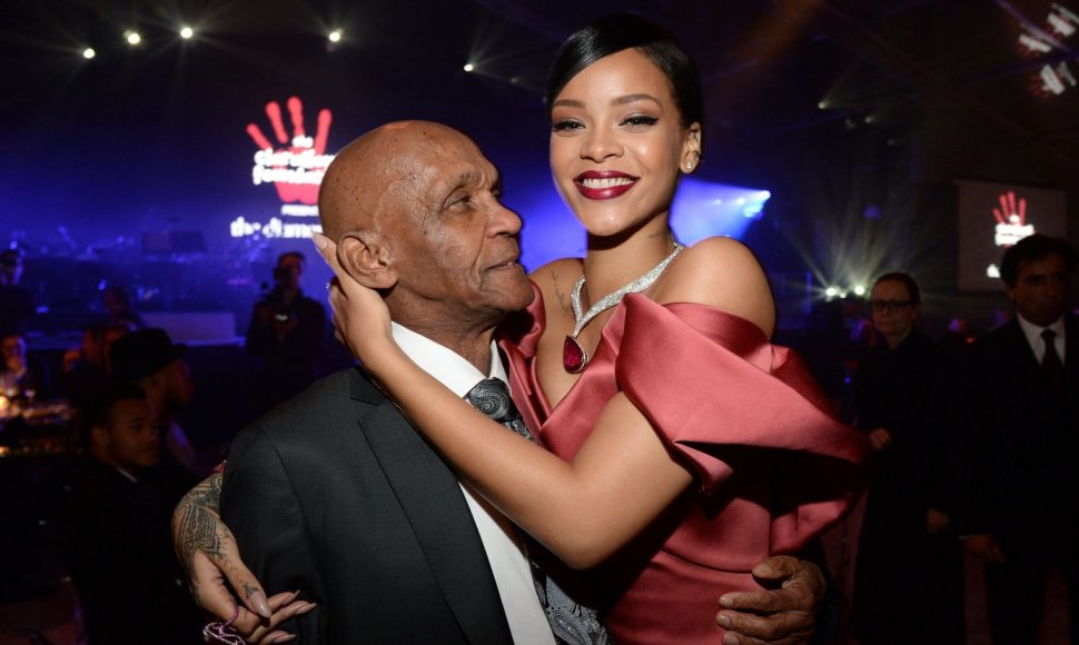 Rihanna su savo seneliu Lioneliu Braithwaite'u