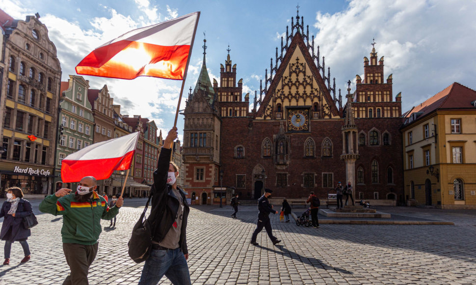 Protestas prieš rinkimų organizavimą