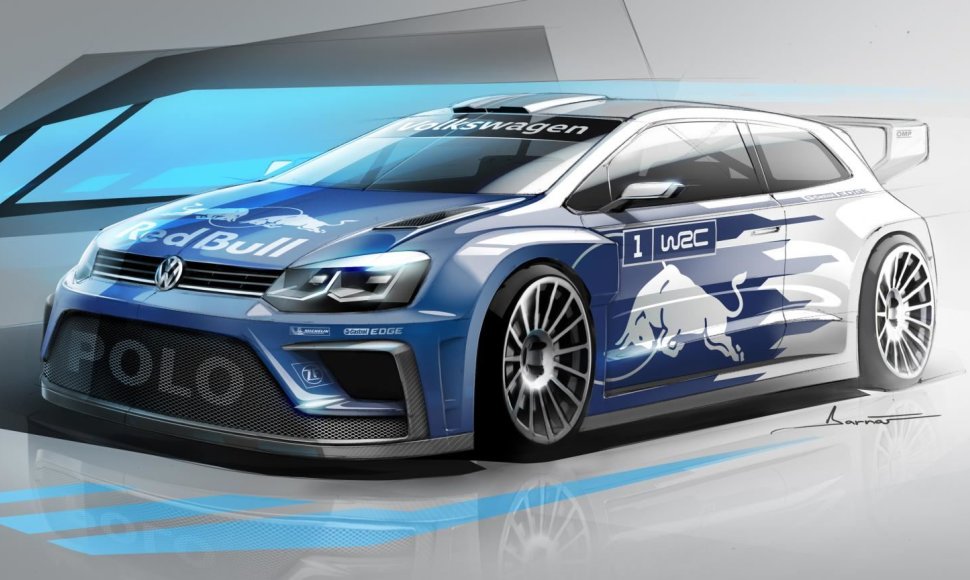 „Volkswagen Polo R WRC“ konceptas