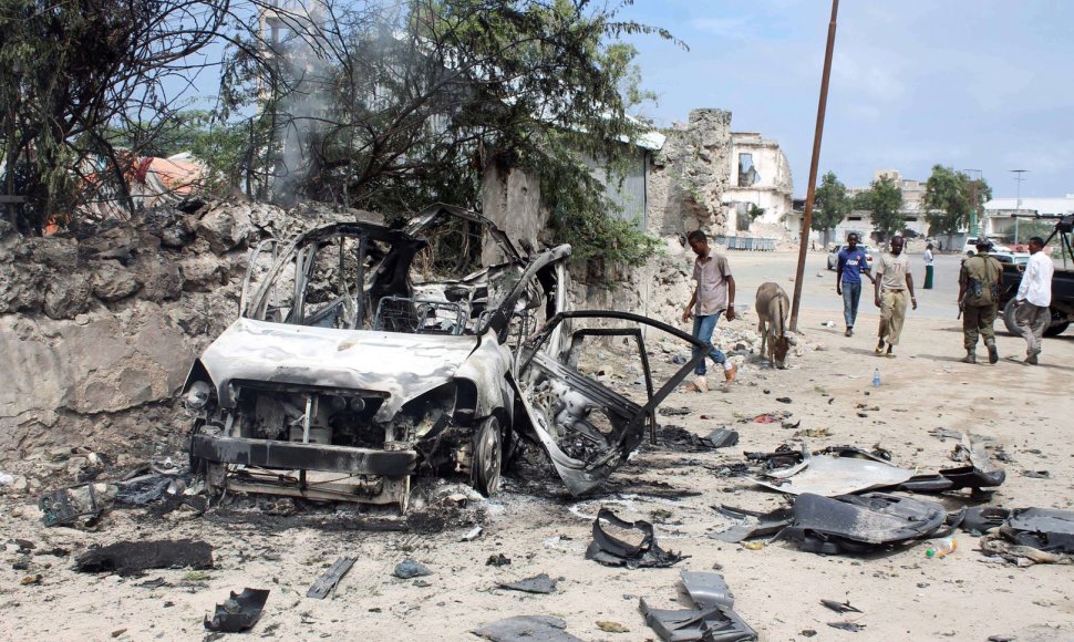 Islamistai kelia neramumus Somalyje