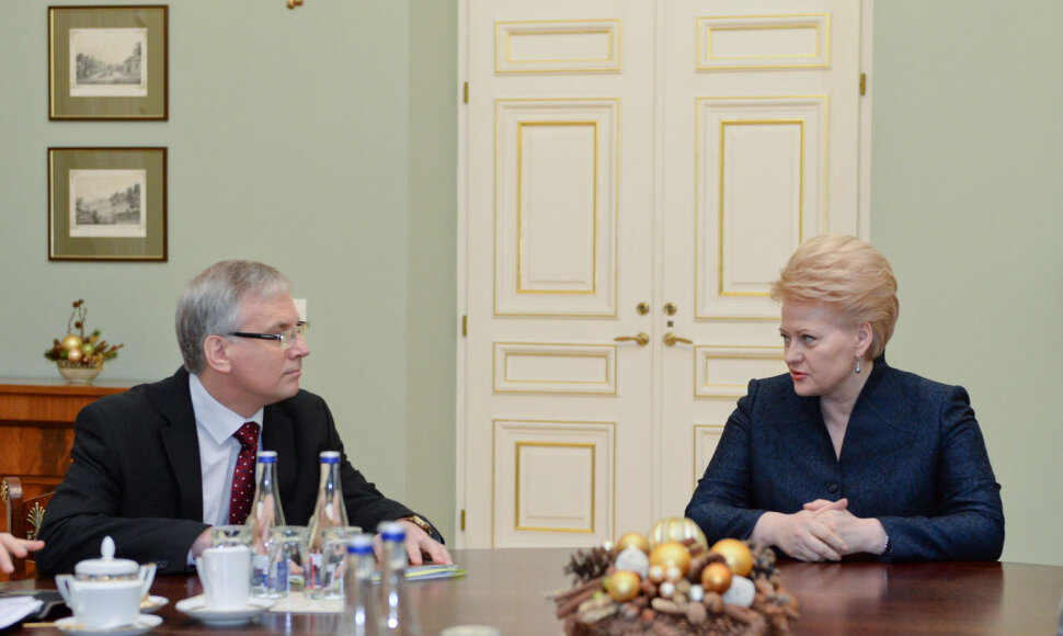 Rimantas Šadžius ir Dalia Grybauskaitė