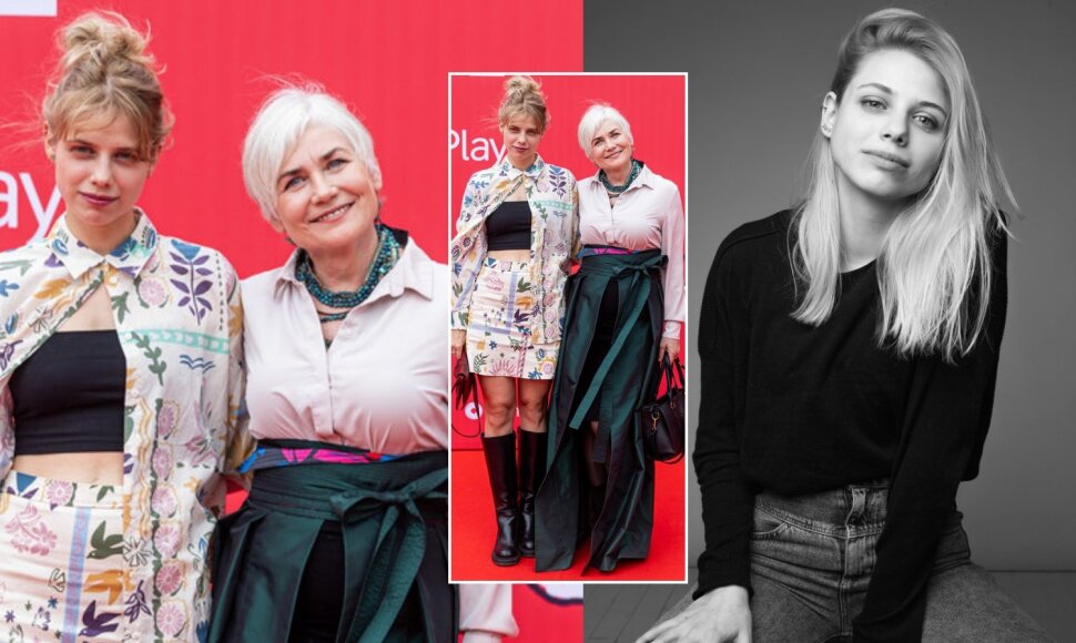 Ilona Balsytė su dukra Saule