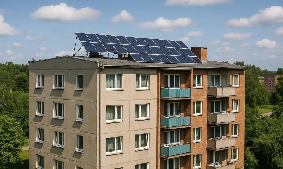 Daugiabučiai ir saulės energija