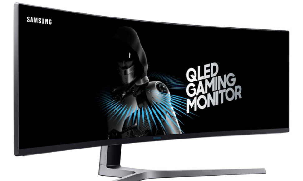 „Samsung CHG90 QLED“ monitorius