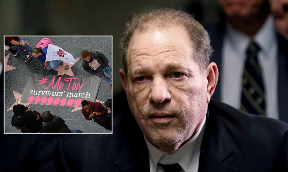Holivudo žvaigždės pasmerkė sprendimą panaikinti nuosprendį H.Weinsteinui