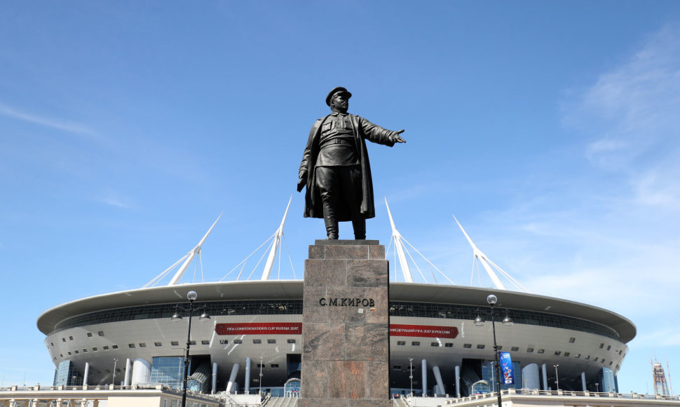 Sankt Peterburgo „Krestovskij“ stadionas