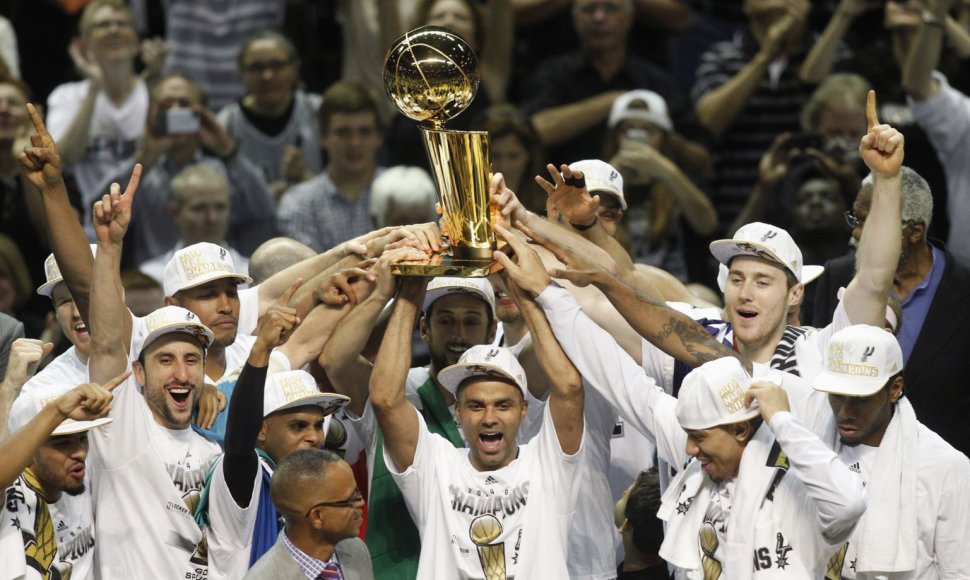 „Spurs“ ekipos triumpfas šių metų NBA sezone