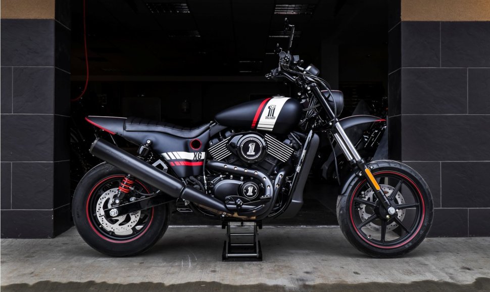 Lietuvių patobulintas „Harley-Davidson Street 750“