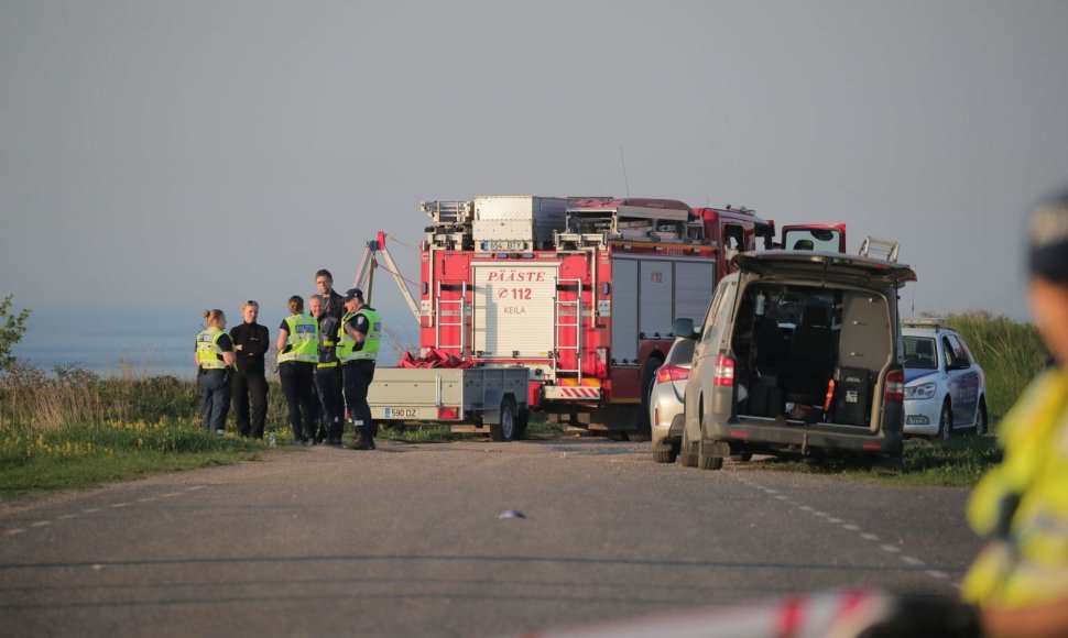 Estijoje į jūrą įkritus automobiliui žuvo jo vairuotojas