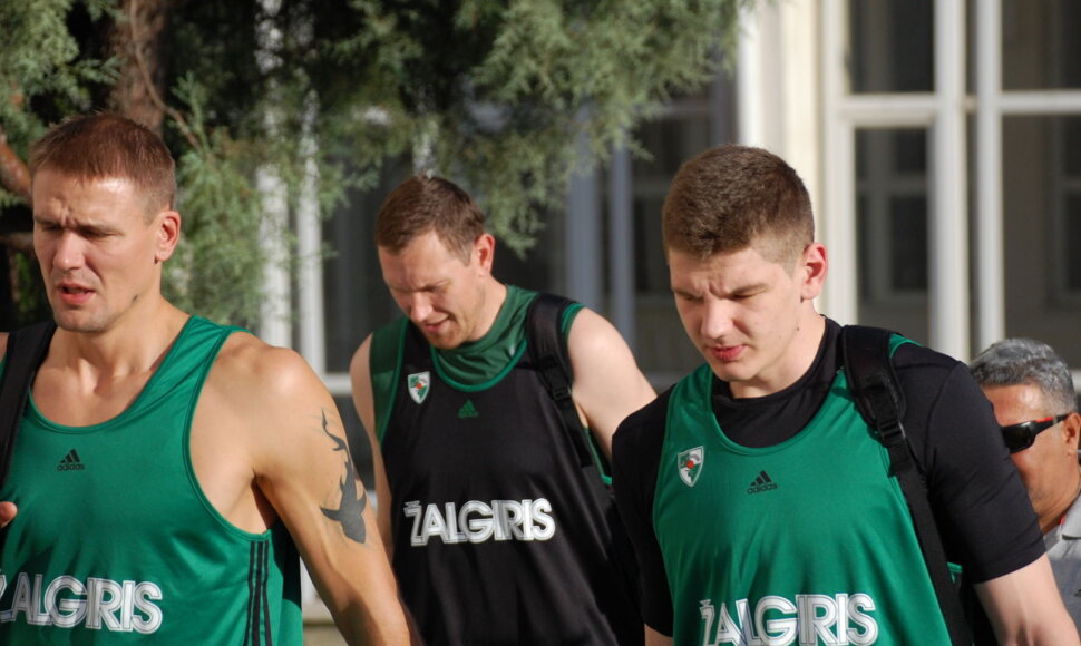 Kauno "Žalgiris" Lietuvos rinktinės rungtynes stebėjo Turkijoje