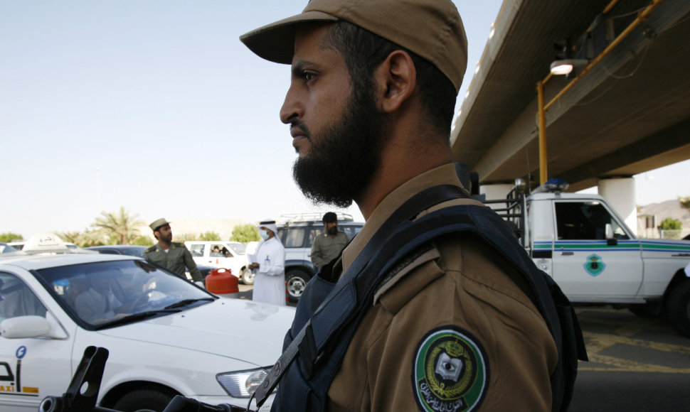 Saudo Arabijos policininkas