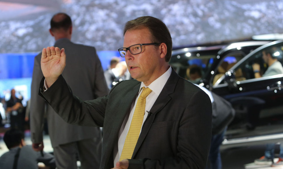 „Volvo“ viceprezidentas Peteris Mertensas