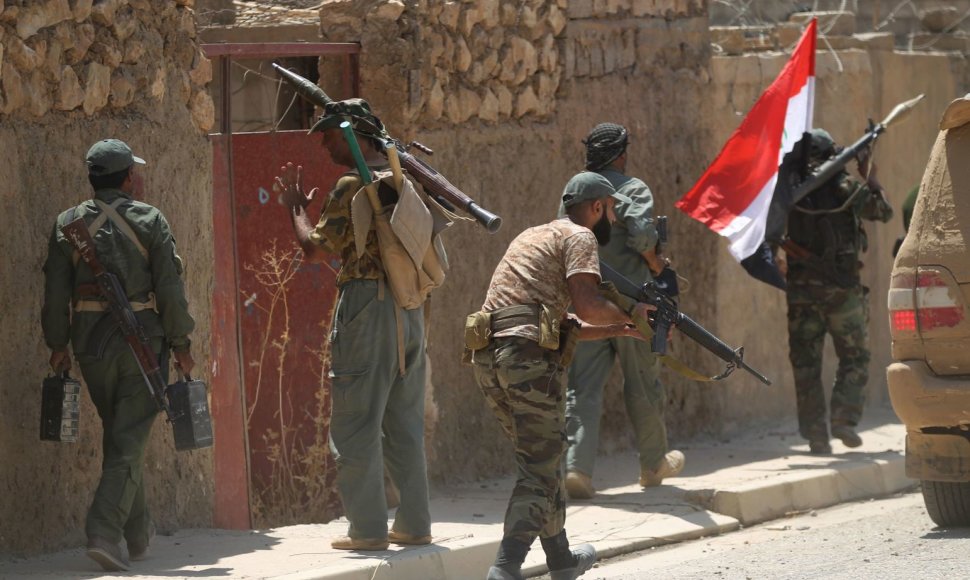Irako kariai Tal Afaro mieste