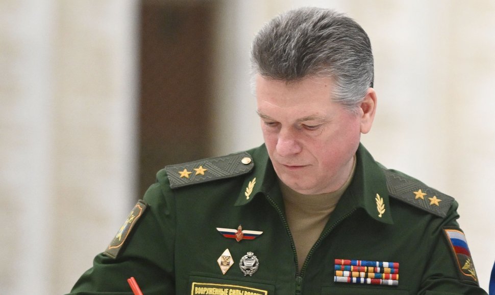 Rusijos gynybos ministerijos personalo valdybos vadas generolas leitenantas Jurijus Kuznecovas