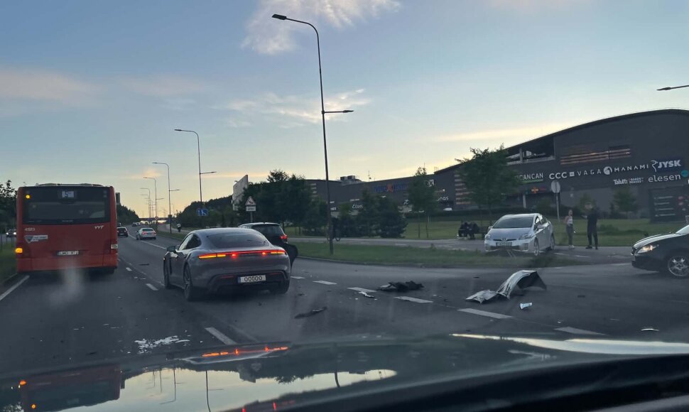 Avarija Ozo gatvėje