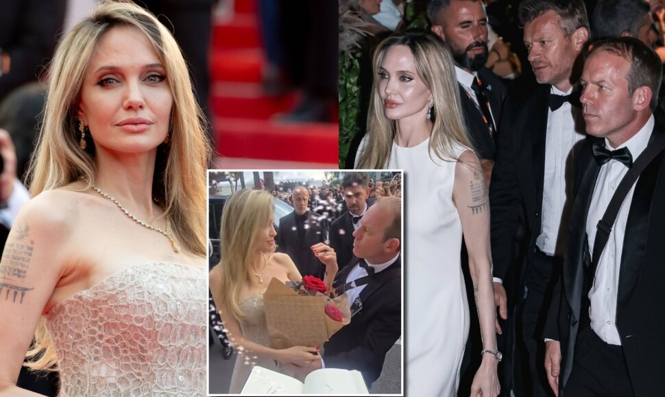 Angelina Jolie Kanų kino festivalyje