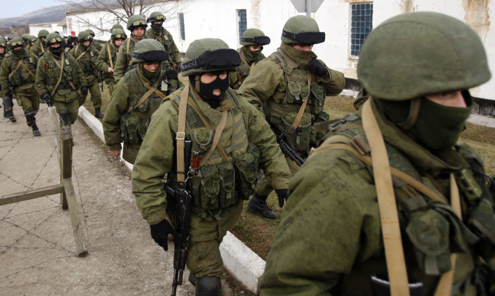 Rusijos kariai Kryme