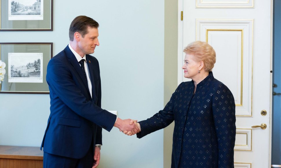 Kęstutis Mažeika ir Dalia Grybauskaitė