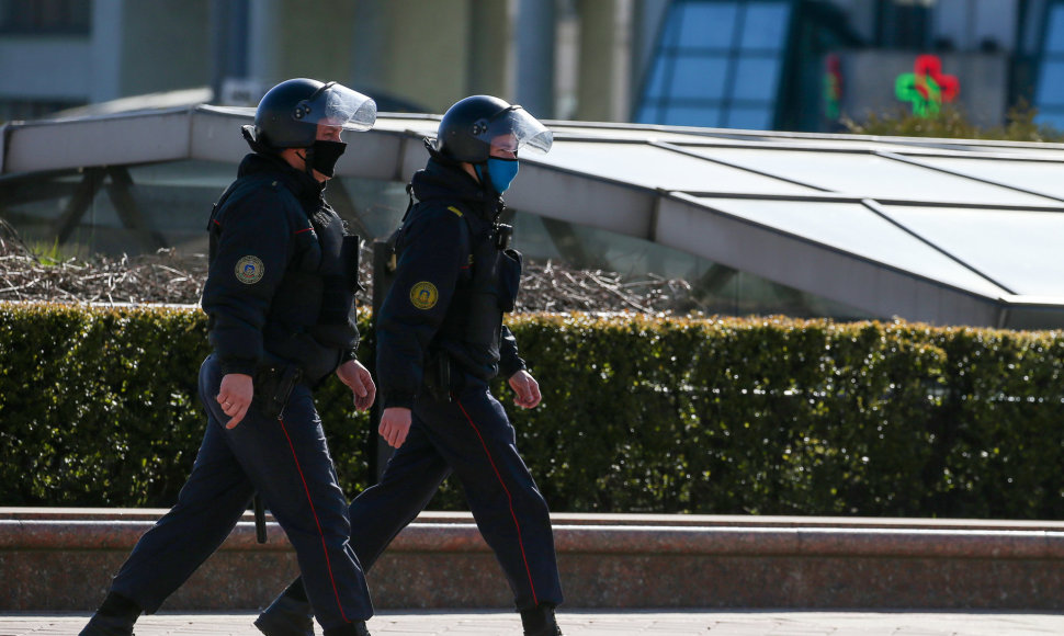 Baltarusijos policija