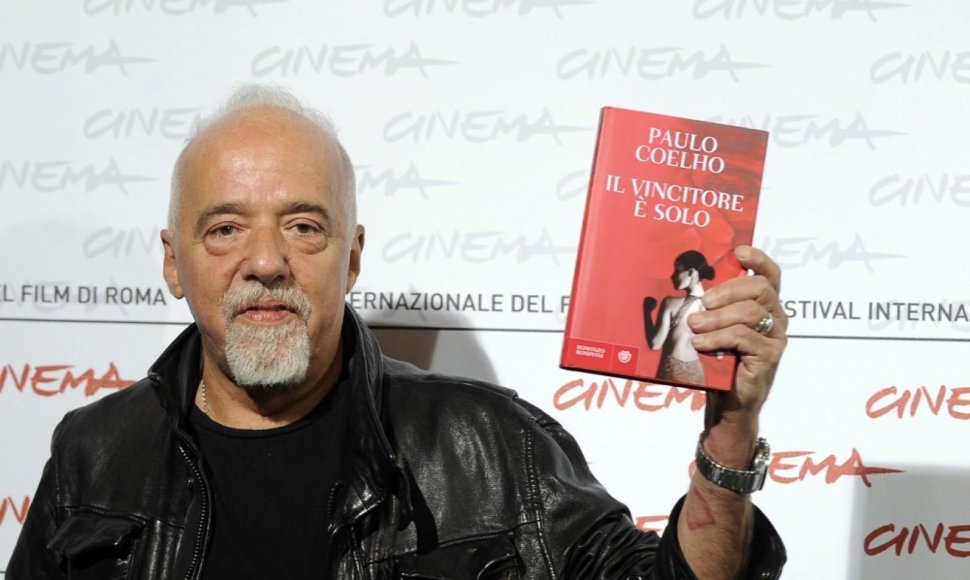 Brazilijos rašytojas Paulo Coelho minės jubiliejų