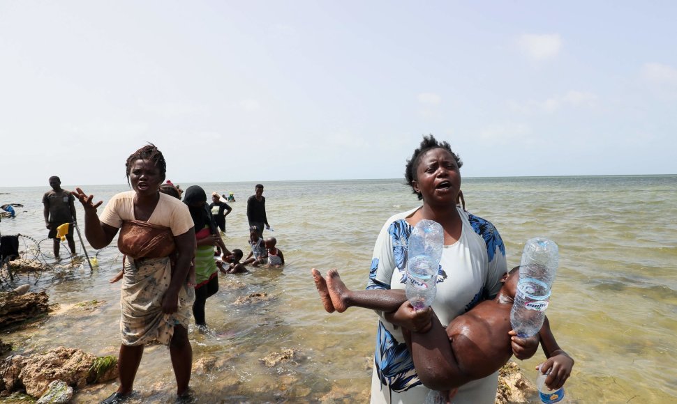 Migrantai iš Afrikos prie Tuniso krantų