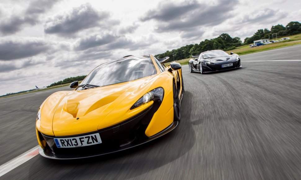 VIDEO kadras: „McLaren P1”