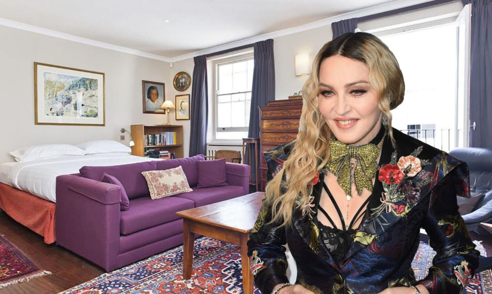 Londone trumpalaikei nuomai išnuomojamas butas, kuriame gyveno popkaralienė Madonna