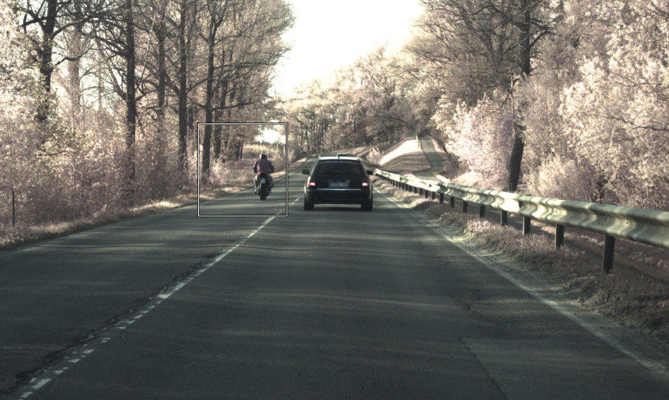 Sustabdytas motociklininkas, greitį viršijęs 110 km/val. 