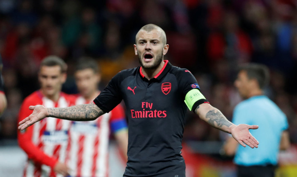 Jackas Wilshere'as