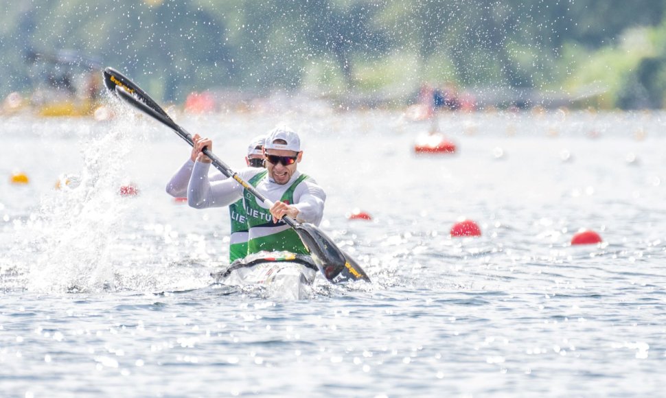 Mindaugas Maldonis ir Andrejus Olijnikas