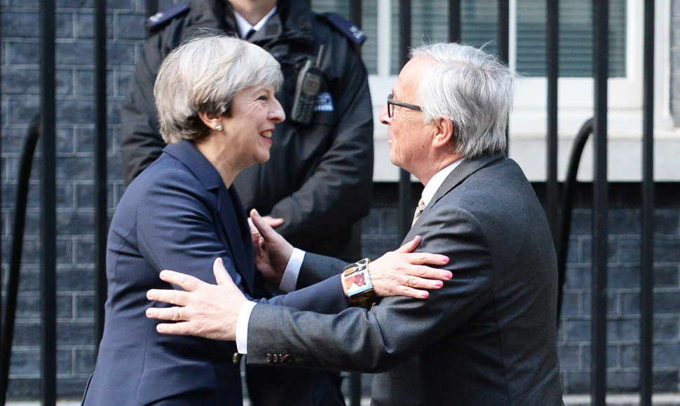 Th.May ir J.C.Junckeris susitiko Briuselyje