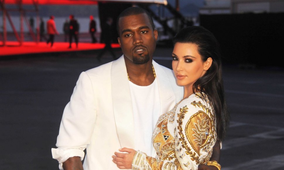 Kim Kardashian ir Kanye Westas 2012-ųjų gegužę