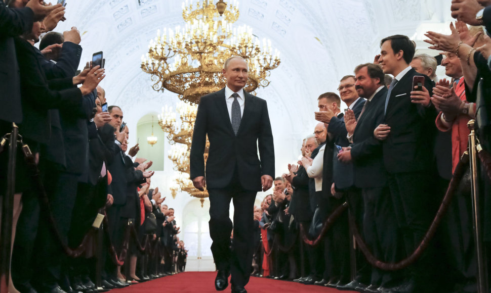 Prezidento Putino inauguracijos 4-ai kadencijai ceremonija