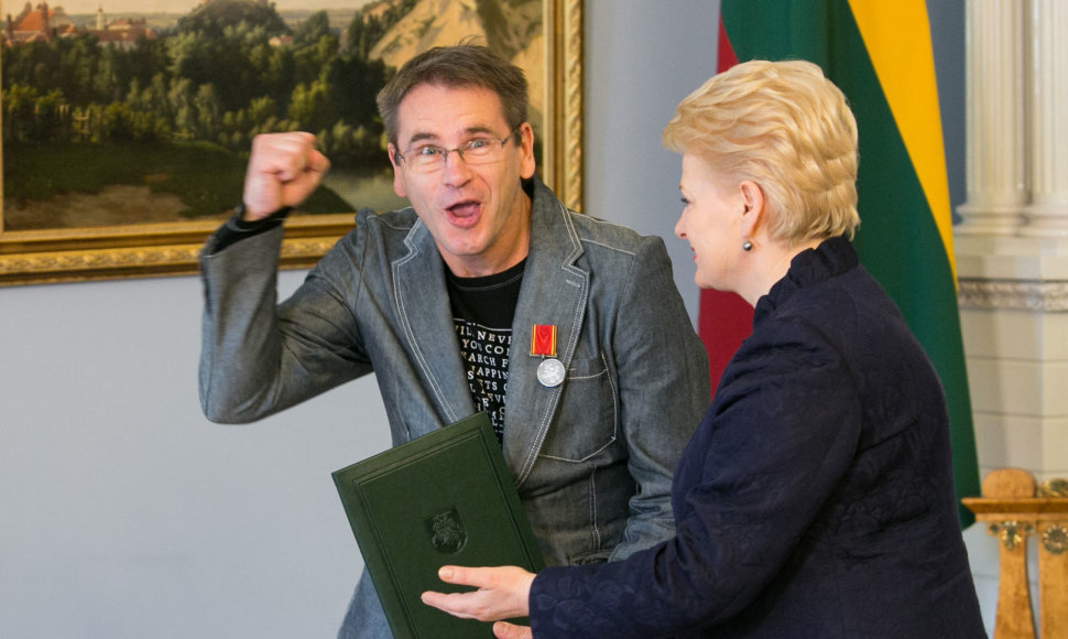 Marijus Mikutavičius ir Dalia Grybauskaitė