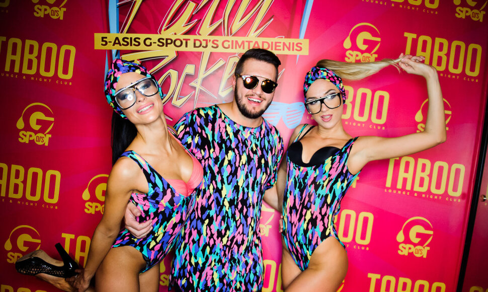 Vakarėlio klube „Taboo“ akimirka