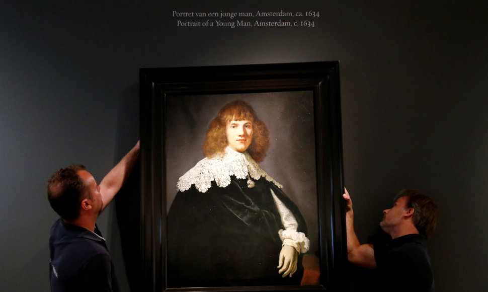 Amsterdame eksponuojamas Rembrandto teptukui neseniai priskirtas paveikslas