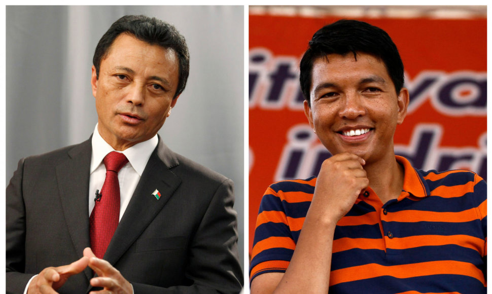 Marcas Ravalomanana ir Andry Rajoelina