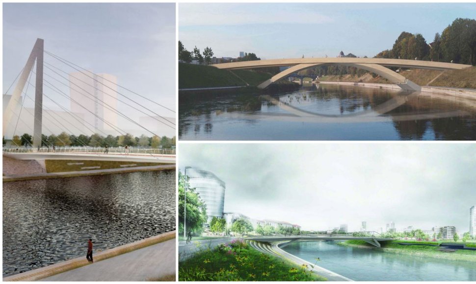 Naujo tilto virš Nerį architektūriniai pasiūlymai