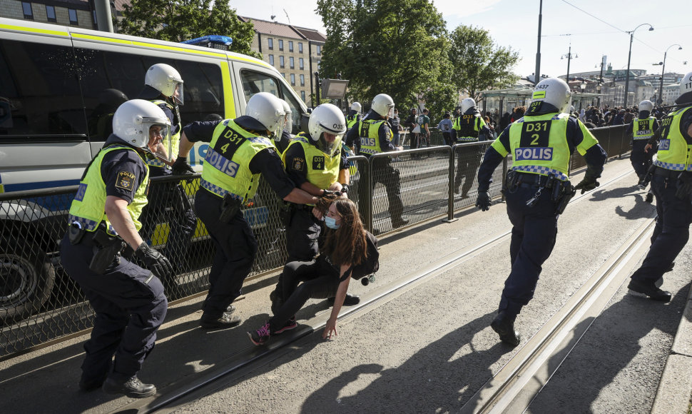 Protestai prieš rasizmą Švedijoje