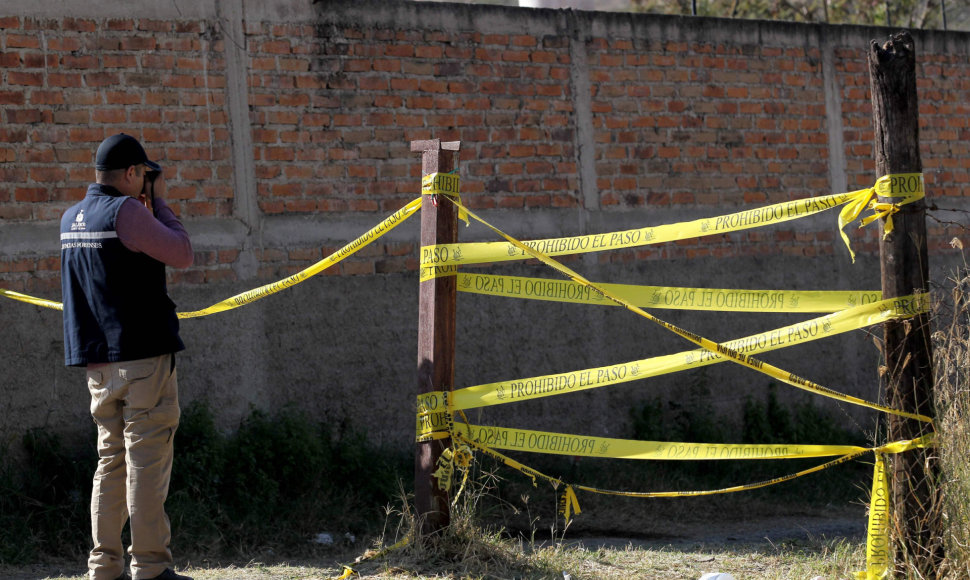Meksikoje bendrame kape rasti 29 žmonių palaikai