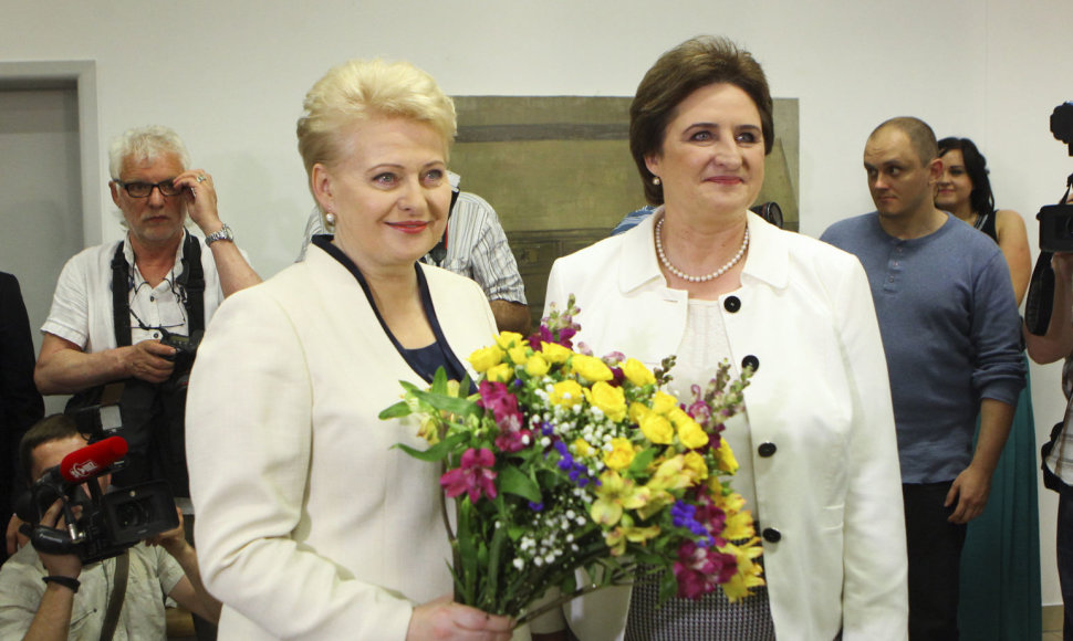 Dalia Grybauskaitė ir Loreta Graužinienė