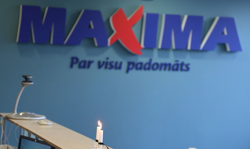 „Maxima Latvija“ vadovo Gintaro Jasinsko spaudos konferencija dėl tragiškai pasibaigusios Rygos parduotuvės „Maxima“ griūties.