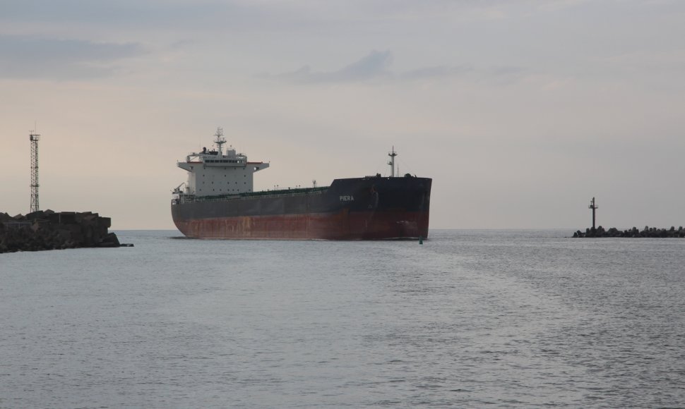 Laivu  „Piera“ į Iraką iškeliaus 74 tūkst. tonų lietuviškų grūdų